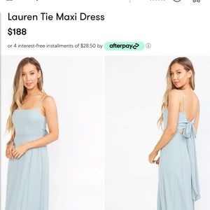 Show Me Your Mumu Bridesmaid Dress (S)